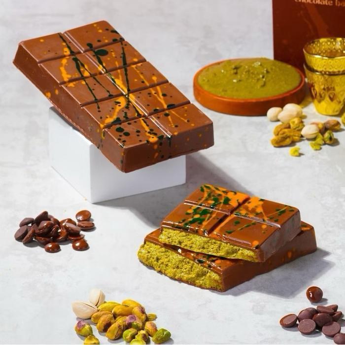 Coklat Dubai Pistachio Kunafe | Coklat Dubai Original 100% | Coklat Dubai Asli | Coklat Dubai Enak M