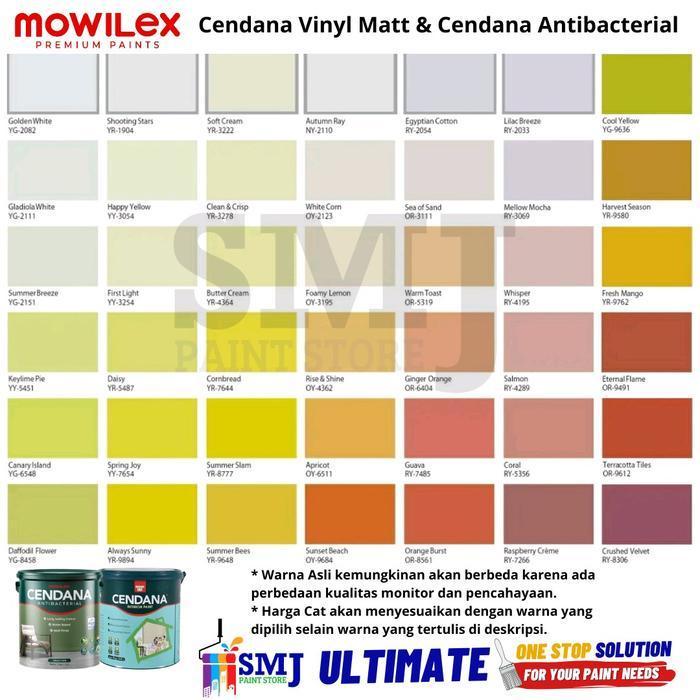 Cat Tembok Interior MOWILEX CENDANA Warna Tinting 25kg