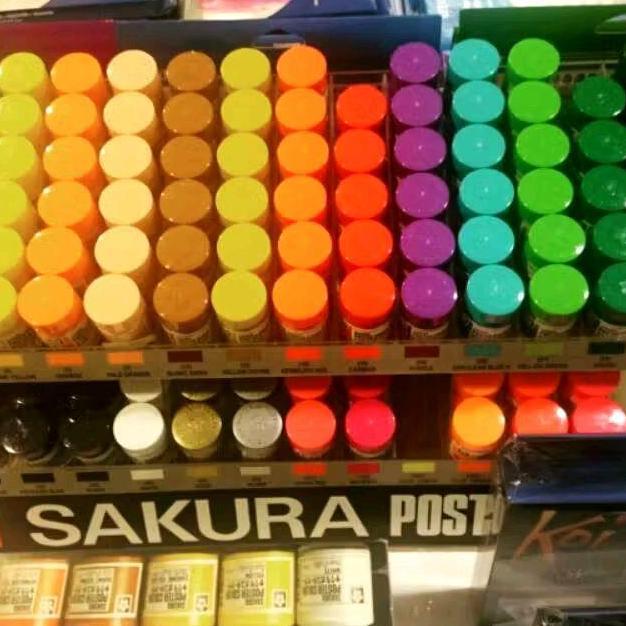 Indahkan- Sakura Poster Color 15Ml Cat Poster Satuan