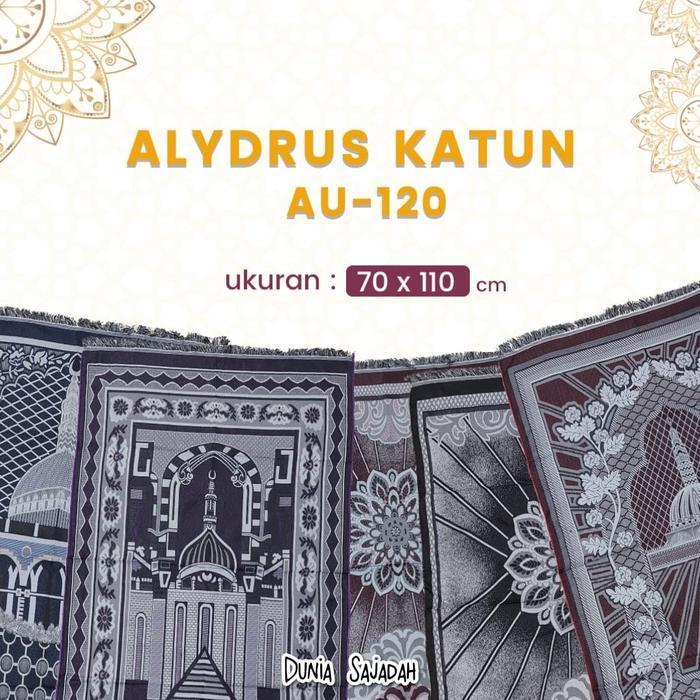 (Ready) Grosir 1 Kodi Sajadah Alydrus Traveling Katun Turkey Ukuran Besar Bestseller