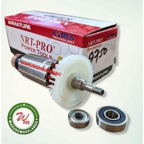 Angker Armature NRT PRO 9750 9750VS mesin gerinda disc grinder