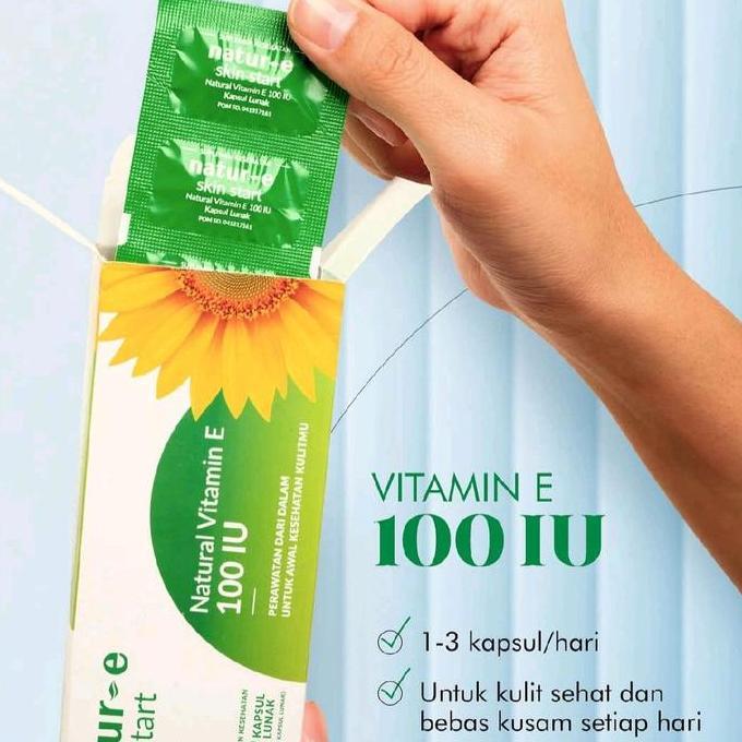 Absolute- Natur E Hijau Skin Start 32 Kapsul