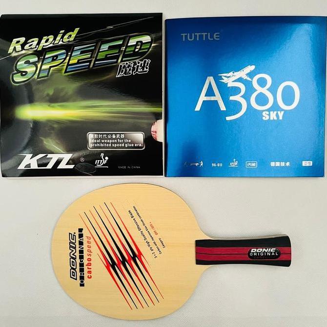DONIC - Paket Original Carbospeed + Rubber KTL Pro set