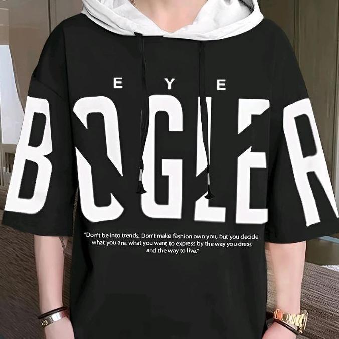 Xxpi- Hoodie Lengan Pendek Oversize Pria Dewasa Bahan Baby Terry Tersedia Ukuran M Fit L Xl Dan Xxl 