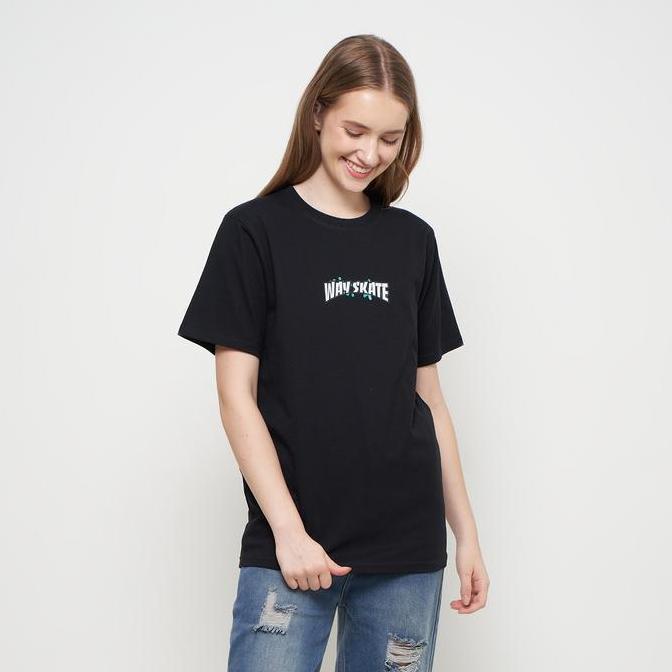 Lansungkirim- Kaos Dewasa Unisex Way Skate Distro Pria Wanita - Tshirt Keren - Ukuran S Hingga 4Xl