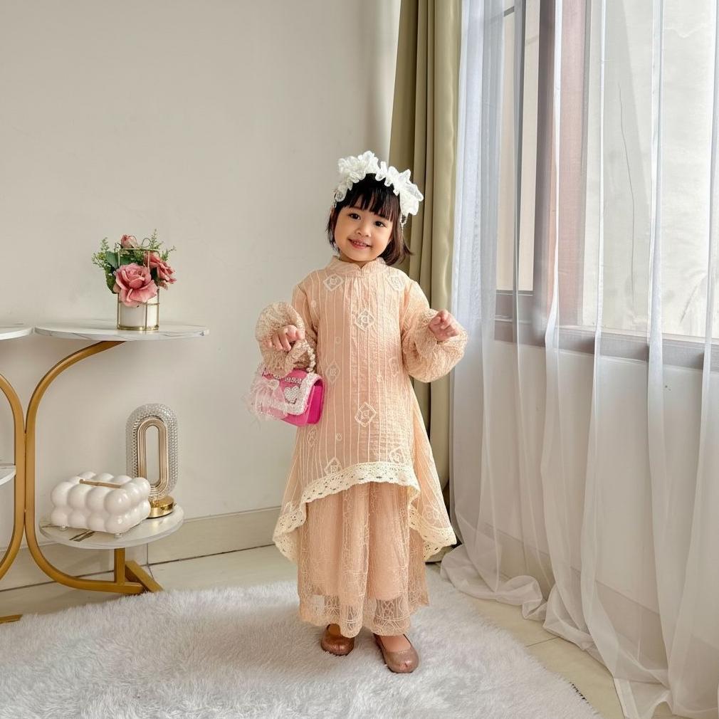 DISKON HWR | ISABELLA GAMIS BINI ORANG LONG DRESS MALAYSIA ANAK PEREMPUAN 2026 FREE BELT BAHAN FAIRY