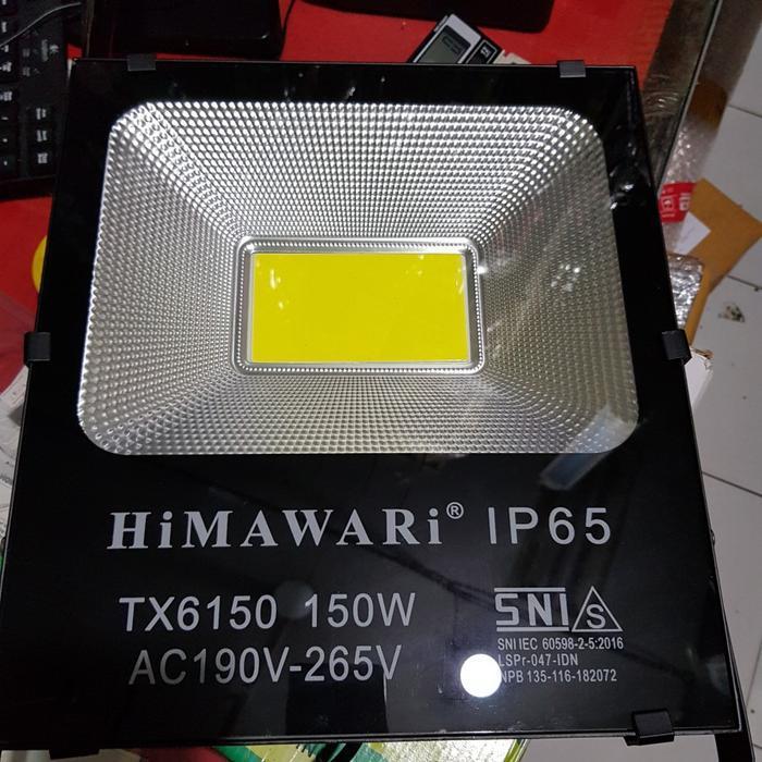 Himawari Lampu Sorot Led 150W 150Watt Ip65 Cahaya Putih Sni New