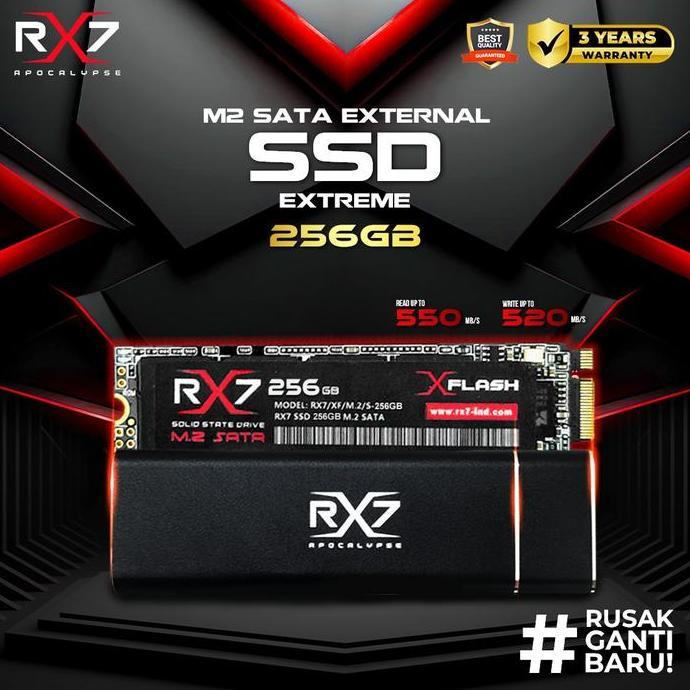 Saveyou- Ssd M2 Sata External 256Gb Rx7 / Enclosure M2 Sata + M2 Sata 256Gb Rx7