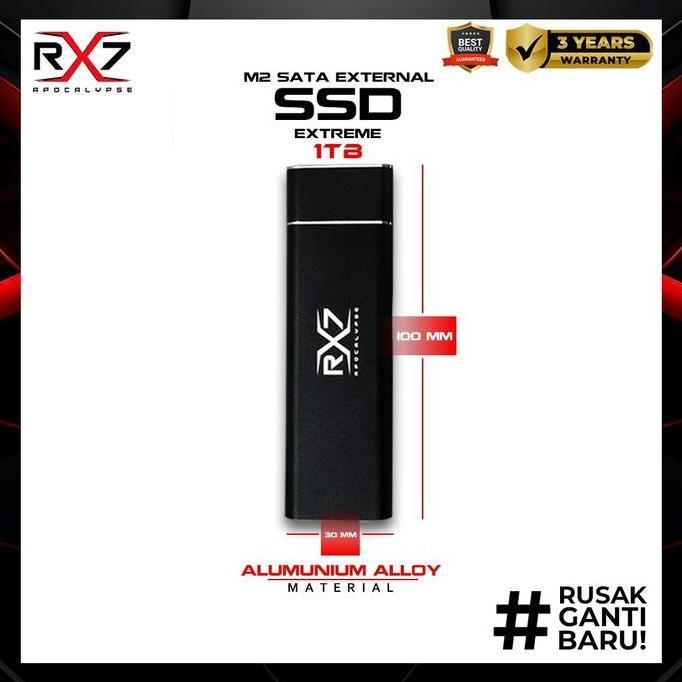 Saveyou- Ssd M2 Sata External 1Tb Rx7 / Enclosure M2 Sata + M2 Sata 1Tb Rx7