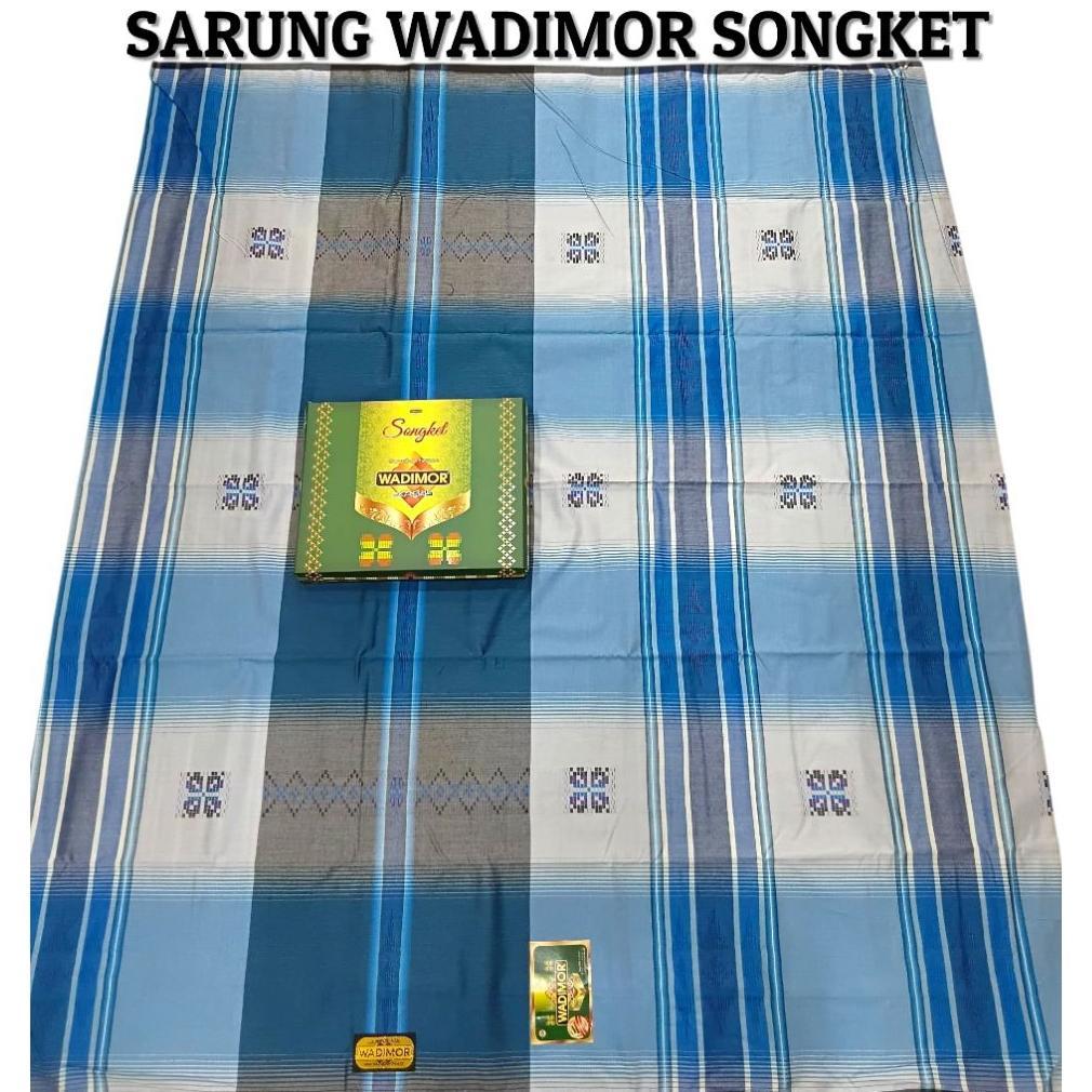 Promo Ramadhan Sarung Tenun Wadimor Songket motif Bhs