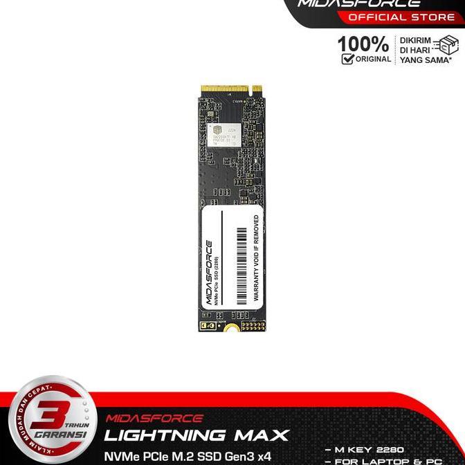 Saveyou- Ssd M.2 Nvme 1Tb Midasforce Lightning Max Pcie Gen3 X4 Storage Ssd  1 Tb Ssd Nvme