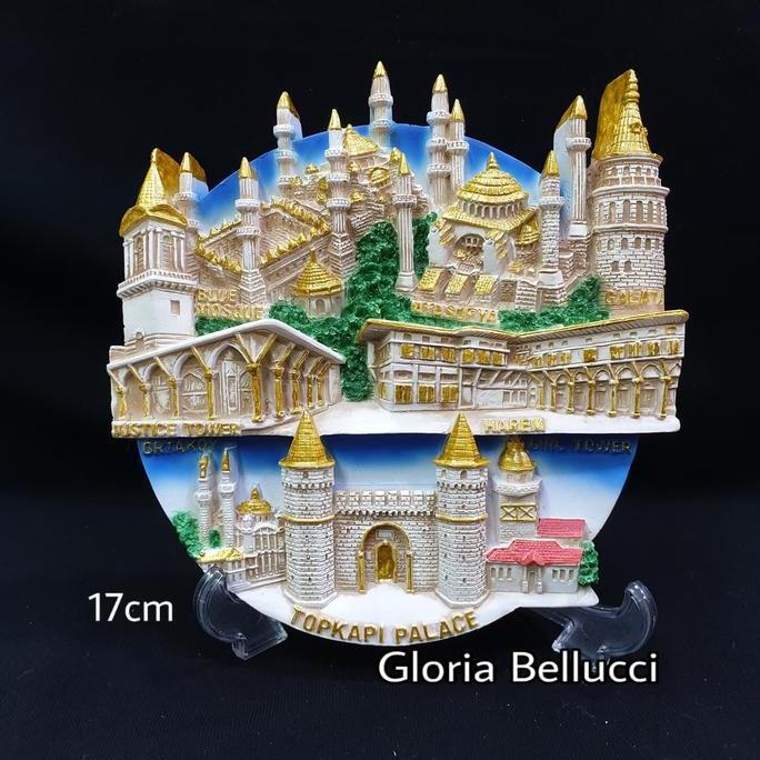NEW - pajangan piring istanbul turki dinding gantung ayasofya topkapi palace