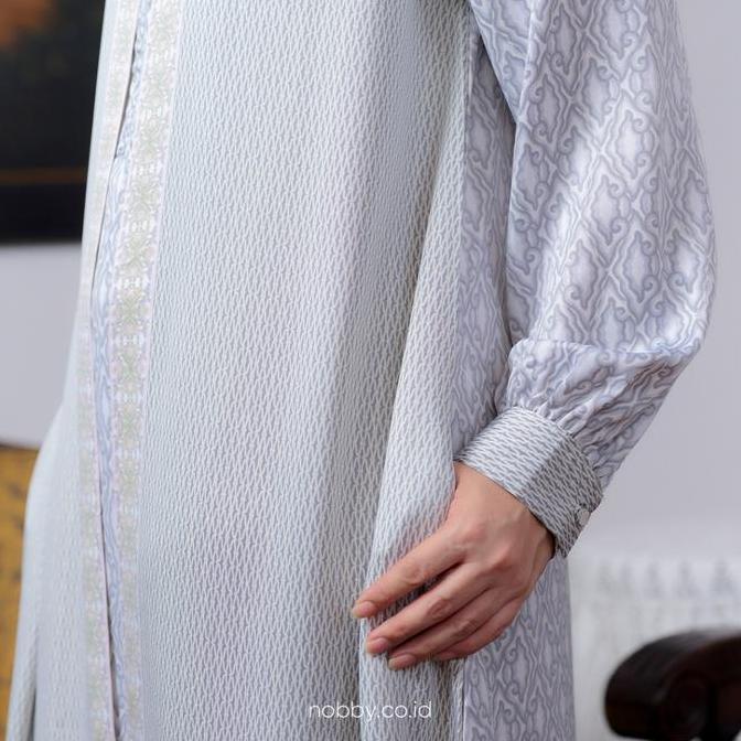 Nobby Arumya Dress Gamis Wanita Bahan Soft Heavy Silk Gamis Lebaran Series