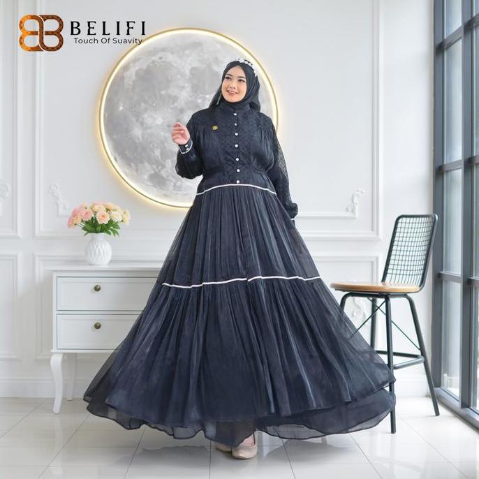 Clearance Sale - Miray Luxury Set Gamis Syari Plus Hijab Plisket Premium Busana Muslimah Elegan