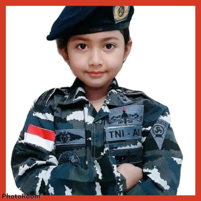 Loreng Tentara Nasional Indonesia Angkatan Laut - Baju TNI AL Anak (TERBAIK) (TERBARU) (TERMURAH)