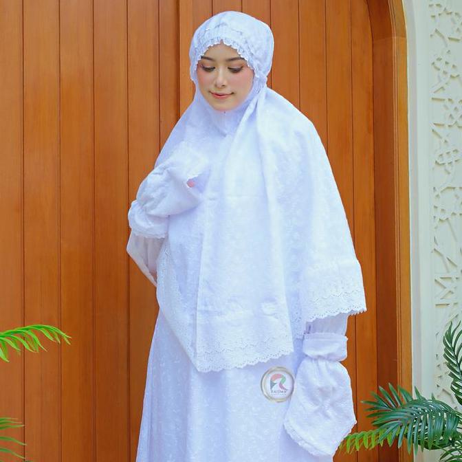 SETELAN SYARI PUTIH GAMIS SYARI PUTIH SET JILBAB (TERBAIK) (TERBARU) (TERMURAH)