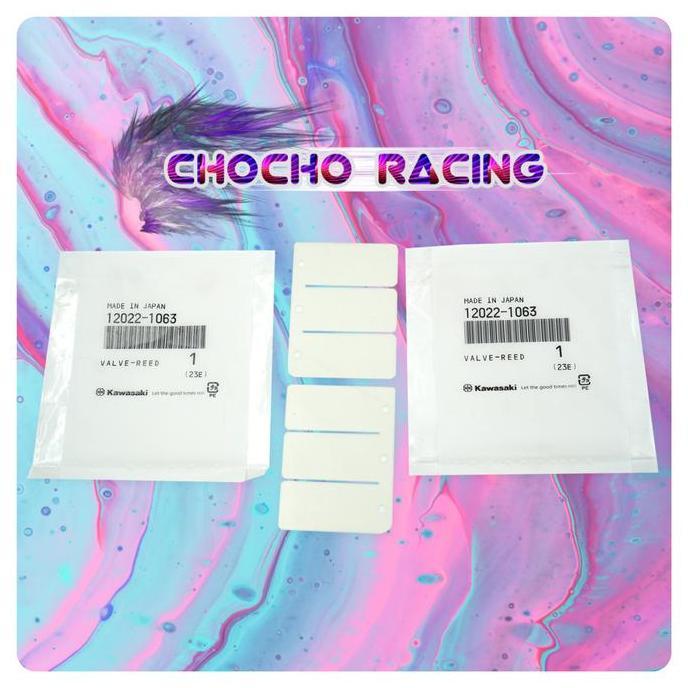 LIDAH MEMBRAN VALVE NINJA R RR RACING KX125 KX85 ORIGINAL KAWASAKI