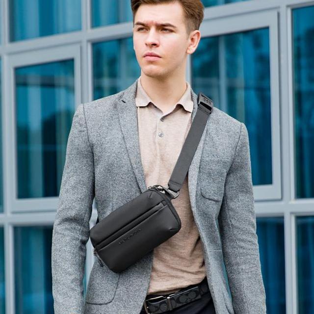 Mark Ryden Tas Selempang Pria Waist Bag Sling Bag Mr8712