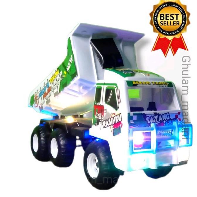 Zz99- Mainan Anak - Anak Mobil Mobilan Truk Lampu Led Bisa Nyala