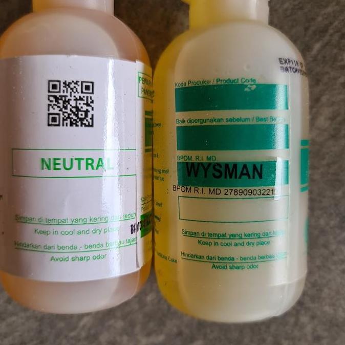 Banan- Diva Cake Softener Netral & Wisman Oil / Pelembut Kue Neutral & Wysman