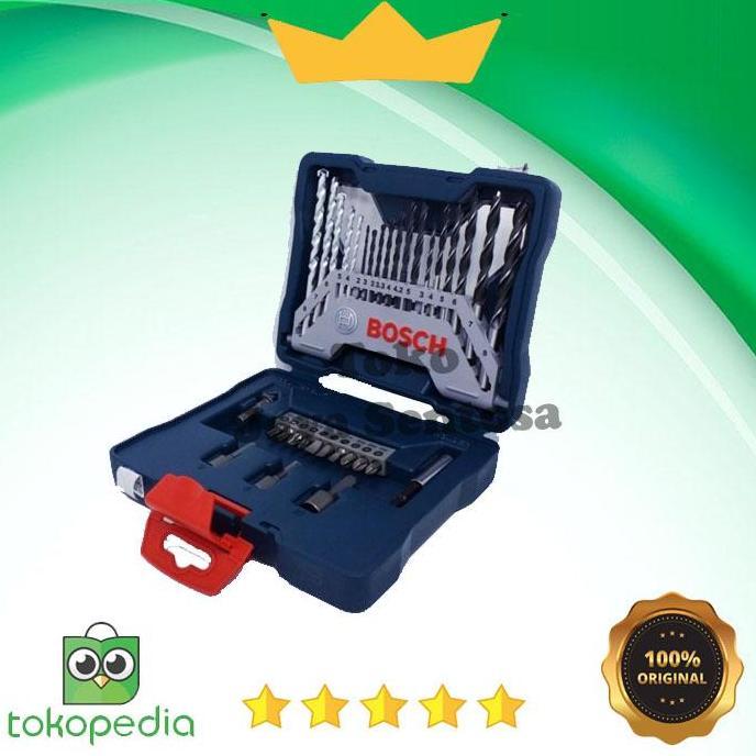 BOSCH mata bor set xline 33 besi beton kayu X33 drill set TERBAIK