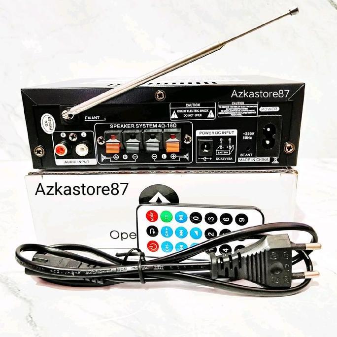 Amplifier Fleco D09 - 600 watt - Bluetooth Karaoke - Radio FM Amplifier flevo 198A Ampli BEST QUALIT