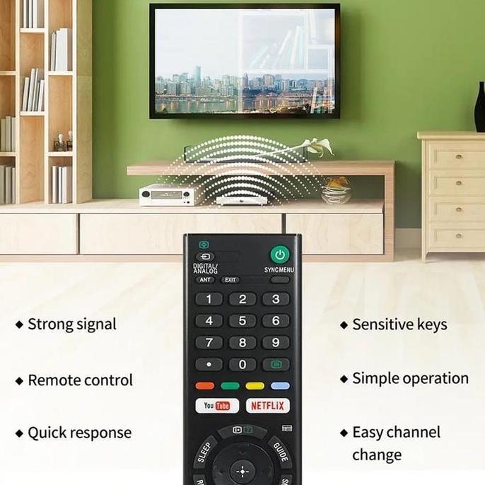 Weargo- Remote Tv Remot Tv Sony Led Smart Tv Bisa Youtube Dan Netflix