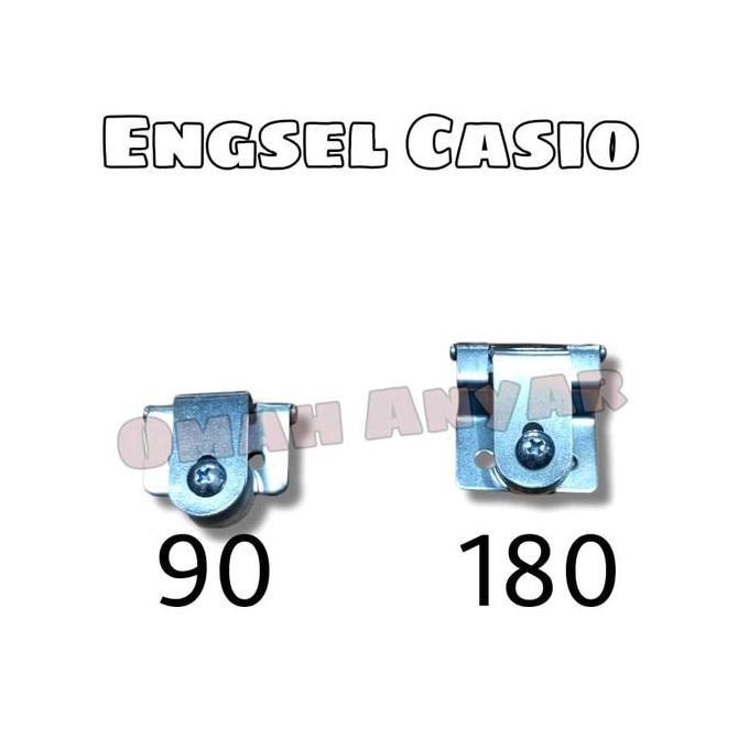 %%%%] Engsel Lemari Kaca Casio 90 180 Chrome Bukan Huben 86