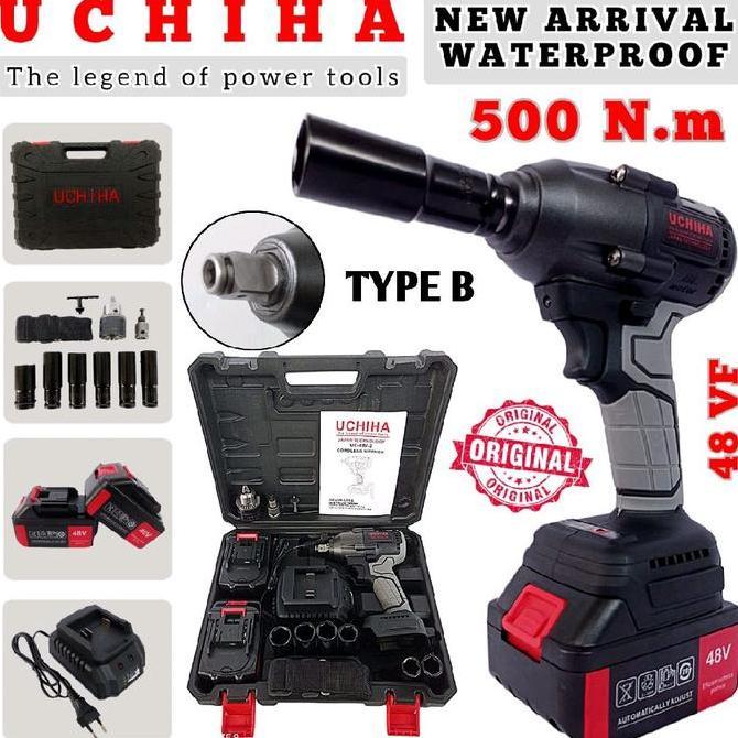 Diskon Impact Wrench Mesin Bor Pembuka Baut Roda Mobil Motor Uchiha