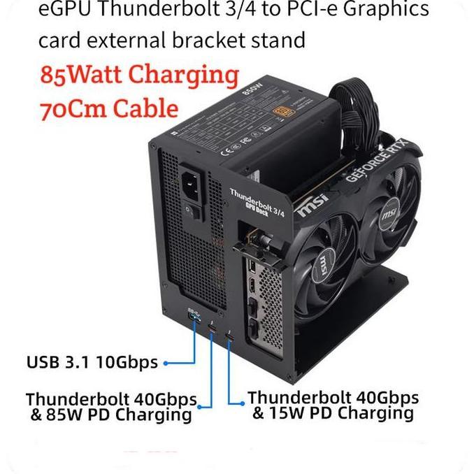 For Sale External Gpu Thunderbolt 4 / Egpu Th3P4G3 Thunderbolt 3