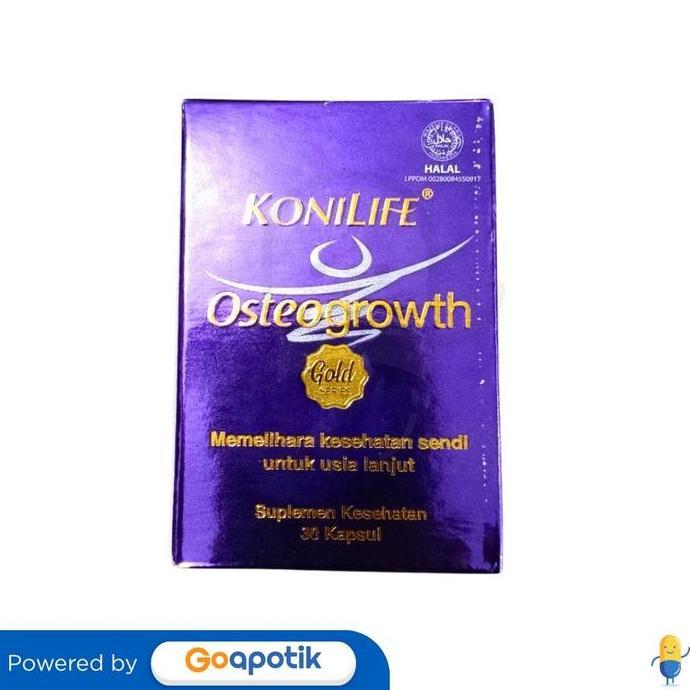 KONILIFE OSTEOGROWTH BOTOL 30 KAPSUL