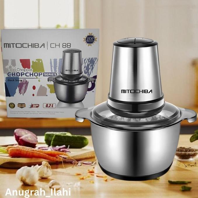 Chopper Mitochiba CH 88 Penggiling Daging dan Bumbu Serbaguna