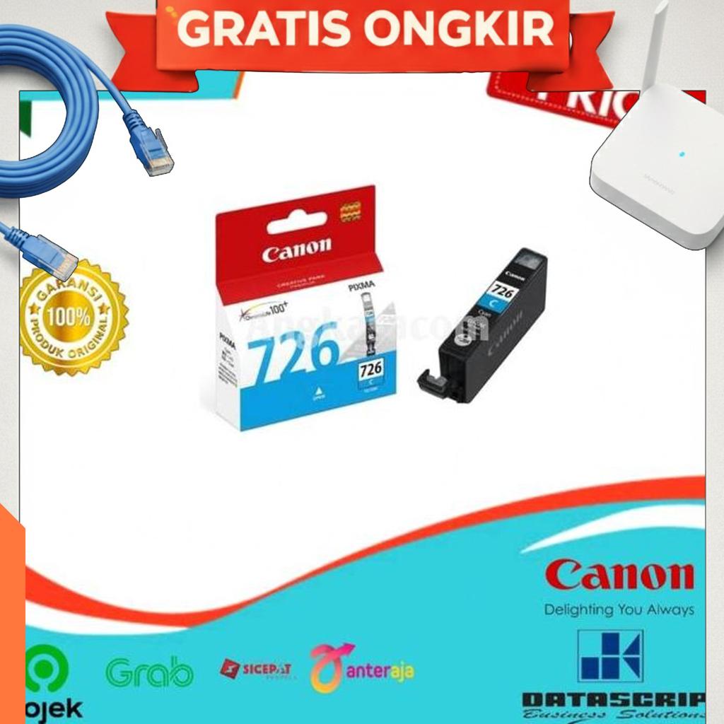 Tinta Canon Cli-726 Black/Cyan/Magenta/Yellow Original Ink Cartridge