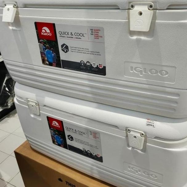 Promo IGLOO Cooler Box 95 L MaxCold Asli USA Box Pendingin Ikan Diskon