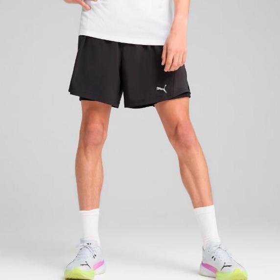 Sedia Celana Pendek Olahraga Lari Pria Puma M Run Velocity 2In1 Short Warna Puma Black - 526611 01 |