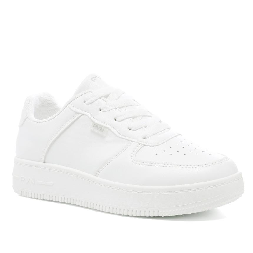 fth-56 PVN Hana Sepatu Putih Wanita Kets Sneakers Sport Shoes White Black 222 Original