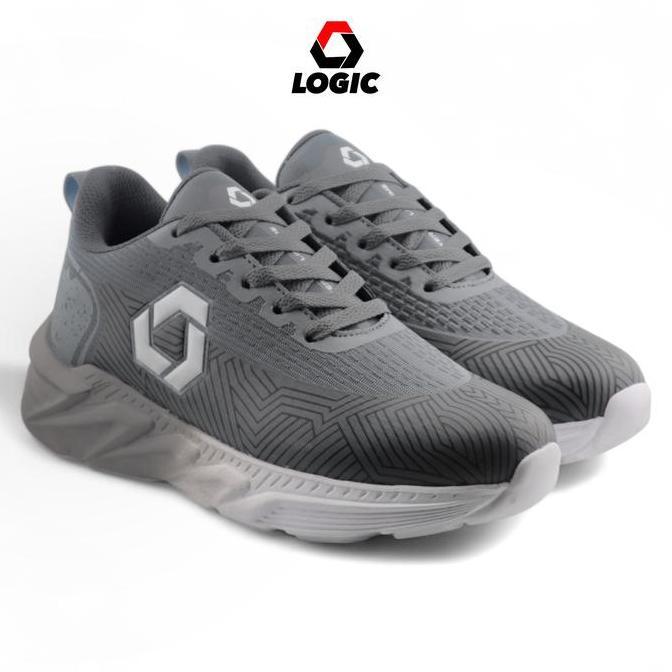 Sedia Logic - Sepatu Pria Running Olahraga Sepatu Joging Lari | Power Of Lifetime White | Original 1
