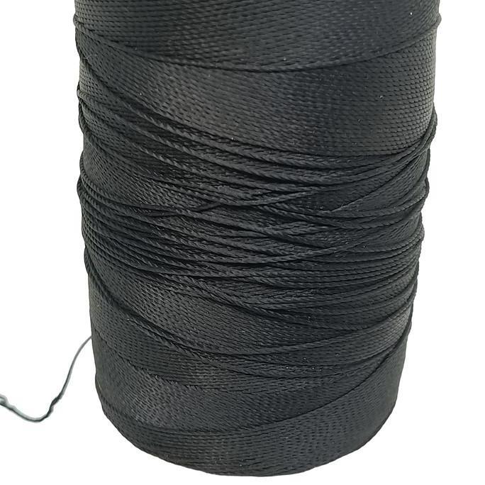 Tali Benang Nylon Nilon Untuk Tasbih Gelang Sol Sepatu Hitam D9 Cone murah