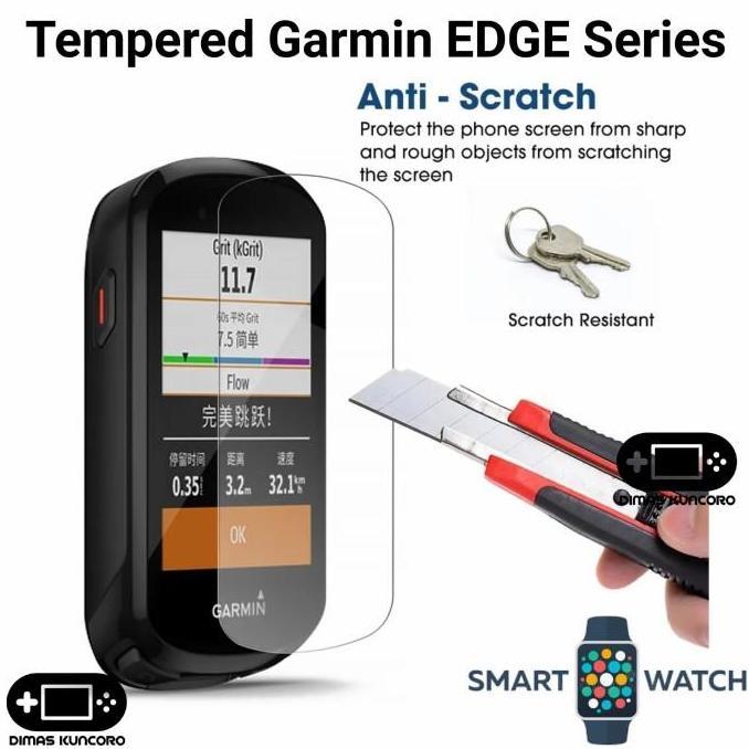 Tempered Garmin EDGE Series glass screen guard garmin edge 130 520 530 820 plus
