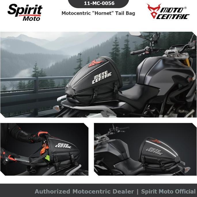 Motocentric Hornet Tail Bag | Tas Belakang Motor Touring Tailbag