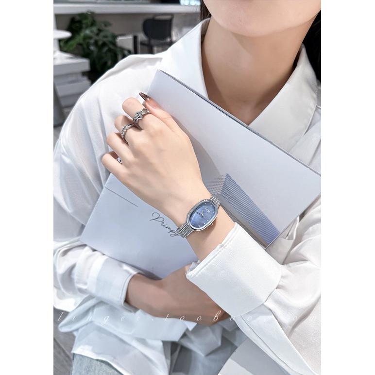 Jam Tangan Rantai Oval Original GEDI Jam New Fashion Korea CA048