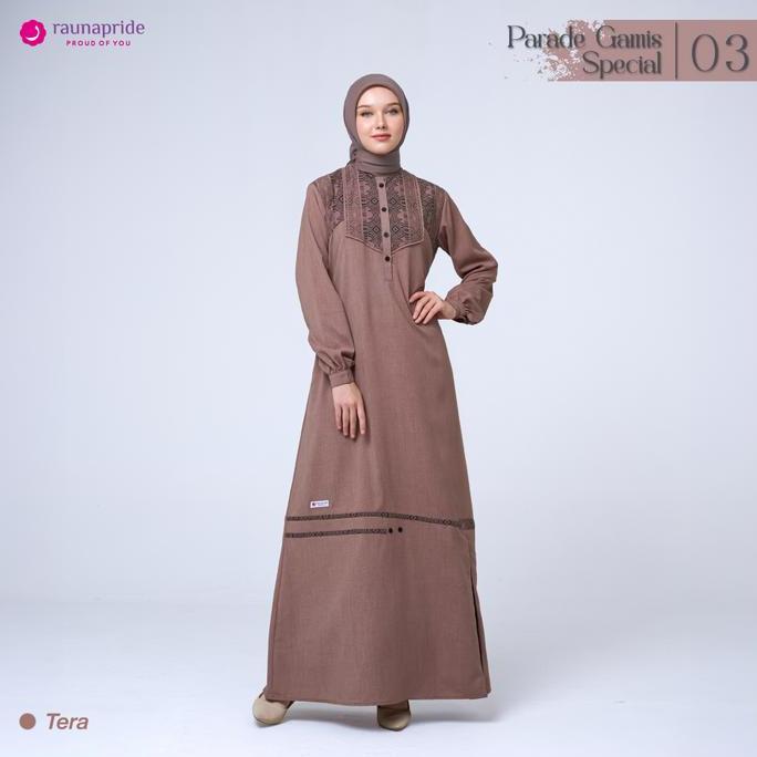 Raunapride-parade gamis 03(pg03)-gamis dewasa dress muslimah (TERBAIK) (TERBARU) (TERMURAH)