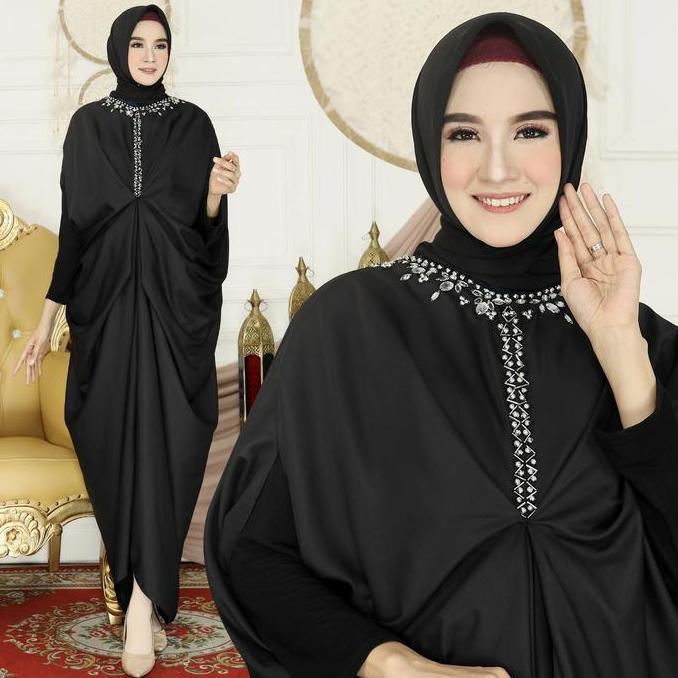 Murah KAFTAN TRIANA kaftan model terbaru / kaftan dewasa Muslim Panjang Gamis Non COD