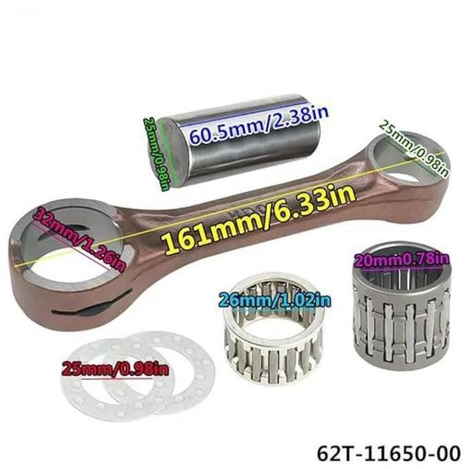 SHAKESPARE Stang Seher Mesin Tempel Yamaha Sparepart Mesin Tempel Yamaha 650-11650-00