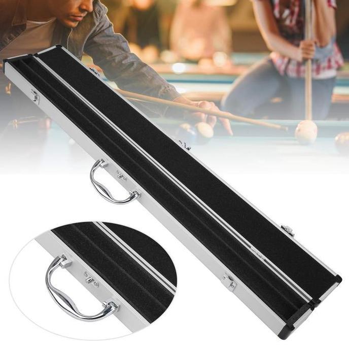 ZASSAT 81*9cm Cue Case Billiard Aluminium / Cue Case Billiard / Billiard Case Aluminium 2/1