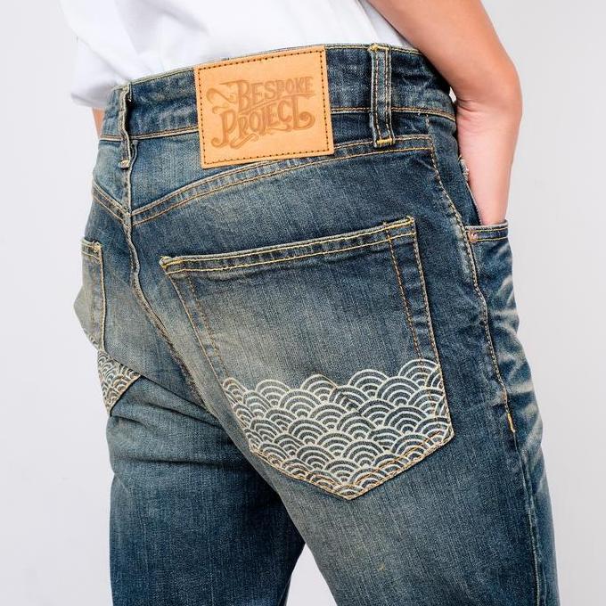Bespoke Project - Celana Jeans Denim 371 Slim Tapered (TERBAIK) (TERBARU) (TERMURAH)
