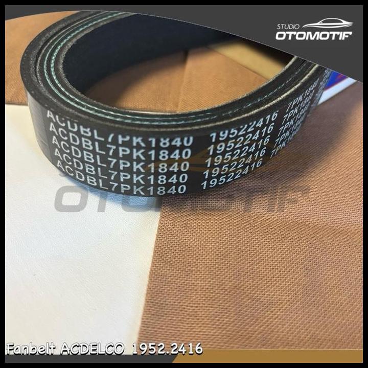 TERLARIS FANBELT ALTERNATOR AC ACCORD CP2 GEN8 2008-2012 ACDELCO 2416 FAN BELT VBELT SABUK TALI KIPA
