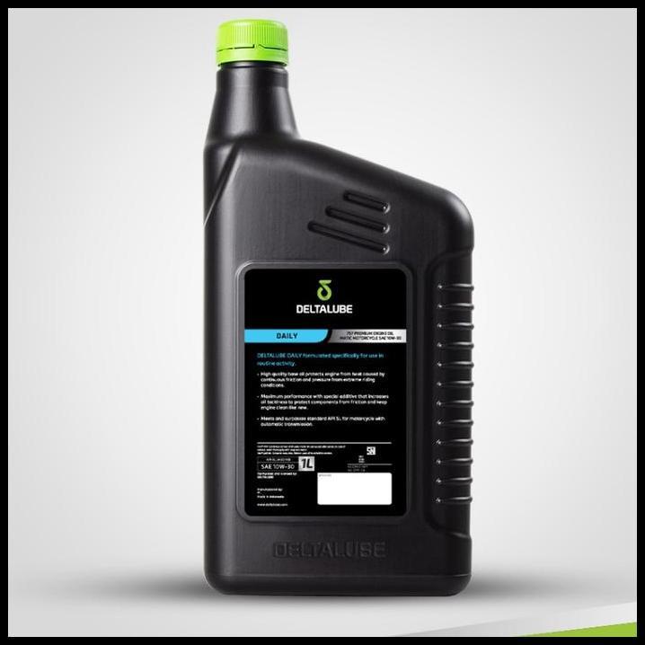 TERLARIS DELTALUBE DAILY 757 PREMIUM SAE 10W-30 MATIC MOTORCYCLE 1 LITER NMAX AEROX SPIN SKYWAVE SKY