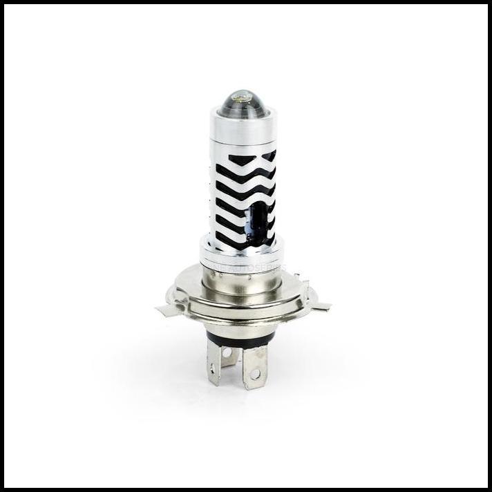 HOT DEAL LUMINOS LUMINOS LED LAMPU MOTOR H4 LASER MINI PROJIE PNP SCOOPY VIXION LS2 PUTIH KUNING  HE