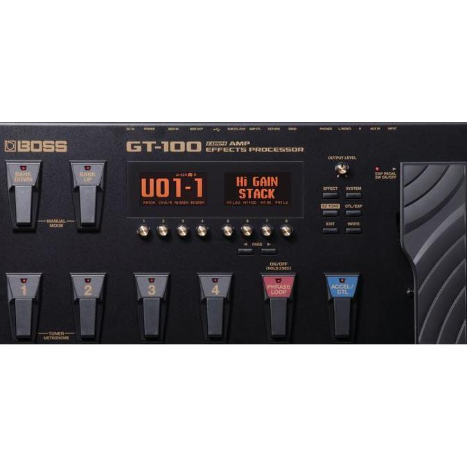 Boss GT-100 Efek Prosesor Amp COSM ,BMJ (TERBAIK) (TERBARU) (TERMURAH)